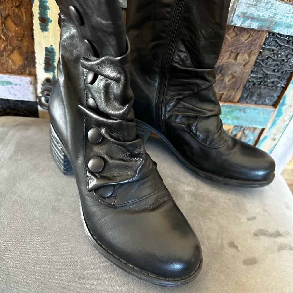 Miz Mooz Glee Black Boots 39